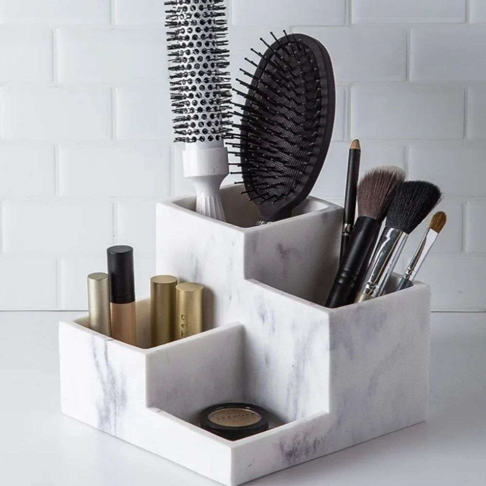 Bino Marbeled Multi Purpose 4 Compartment‎ Organizer